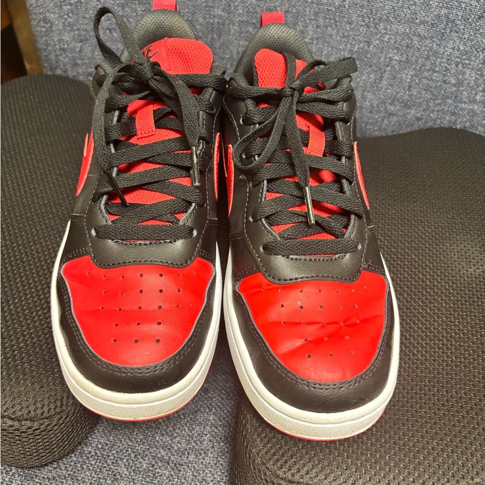 Nike Red and Black Sneakers